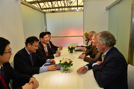 Zhang Mingchao Met with Fran?ois Bausch and His Delegation